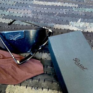 Elegant. Simple. Classic. Black Persol sunglasses